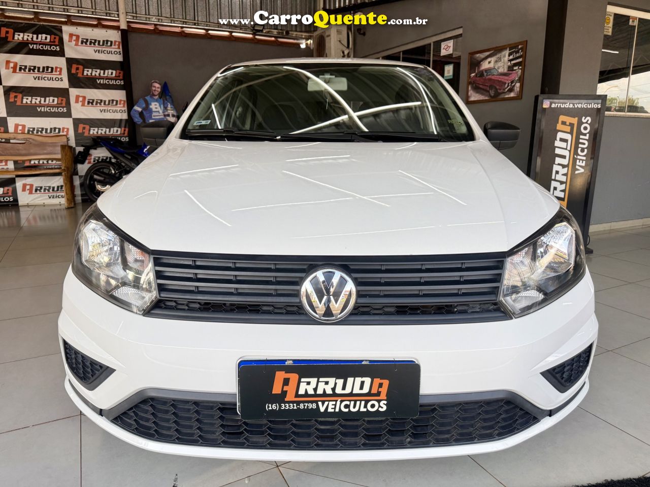 VOLKSWAGEN   GOL 1.6 MSI FLEX 8V 5P   BRANCO 2022 1.6 FLEX - Loja