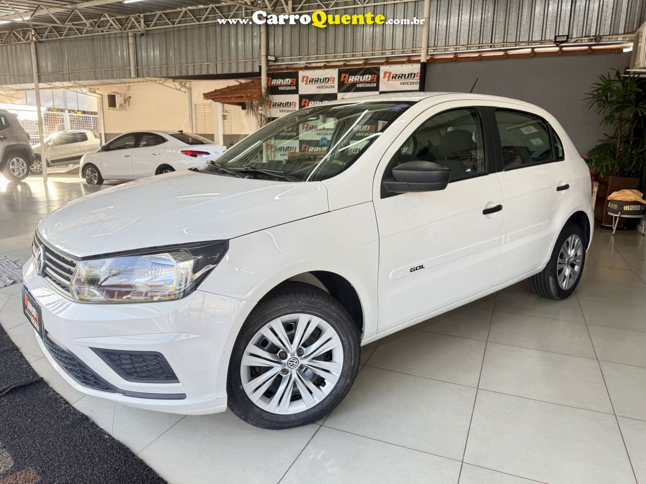 VOLKSWAGEN   GOL 1.6 MSI FLEX 8V 5P   BRANCO 2022 1.6 FLEX - Loja