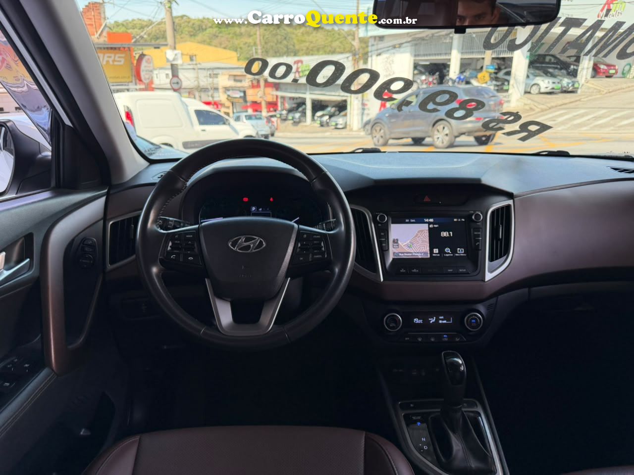 HYUNDAI   CRETA PRESTIGE 2.0 16V FLEX AUT.   BRANCO 2018 2.0 FLEX - Loja