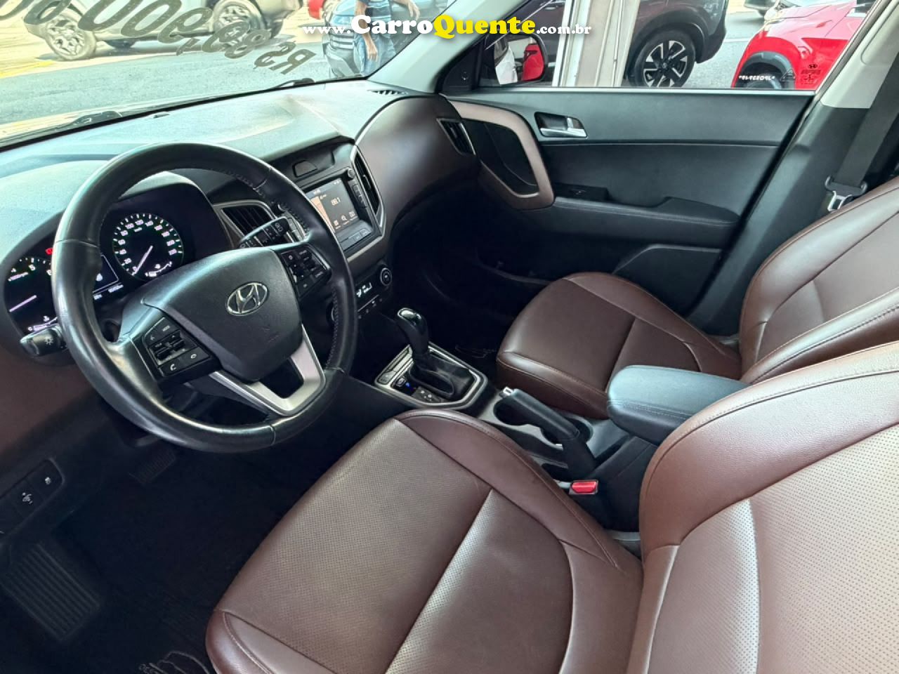 HYUNDAI   CRETA PRESTIGE 2.0 16V FLEX AUT.   BRANCO 2018 2.0 FLEX - Loja