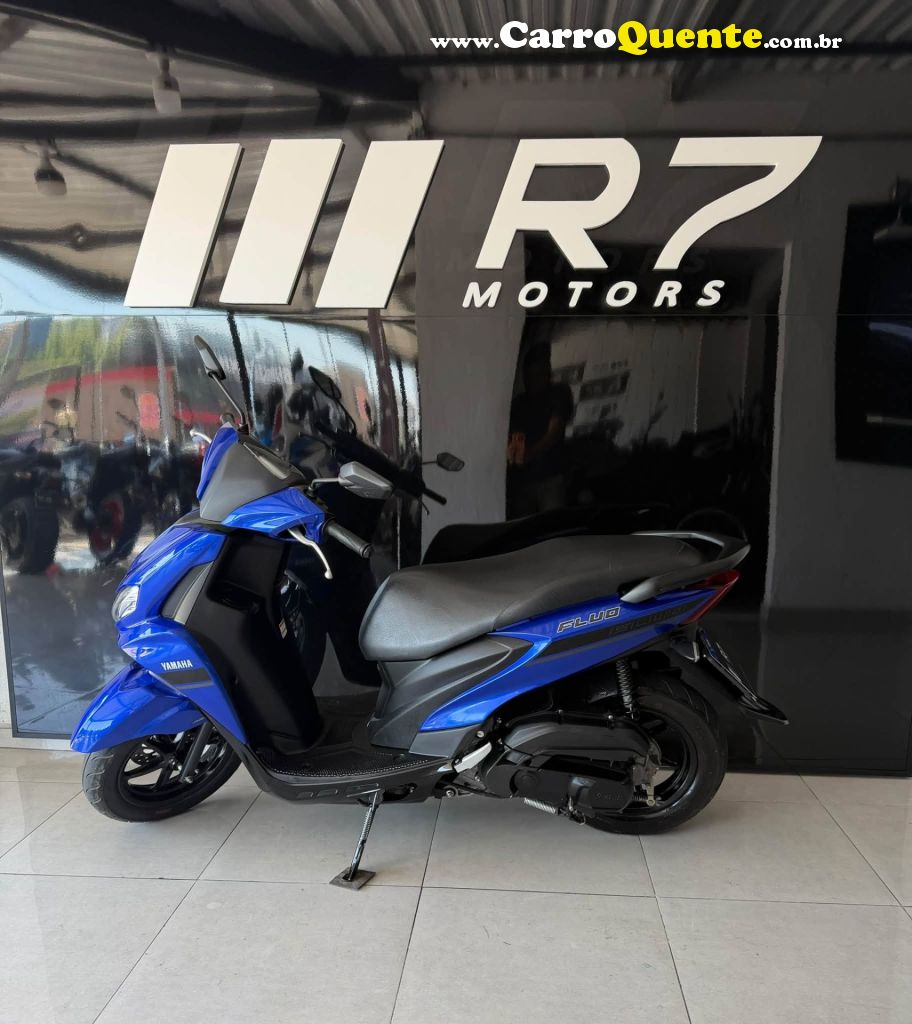 YAMAHA    FLUO 125   AZUL 2024 125 GASOLINA - Loja