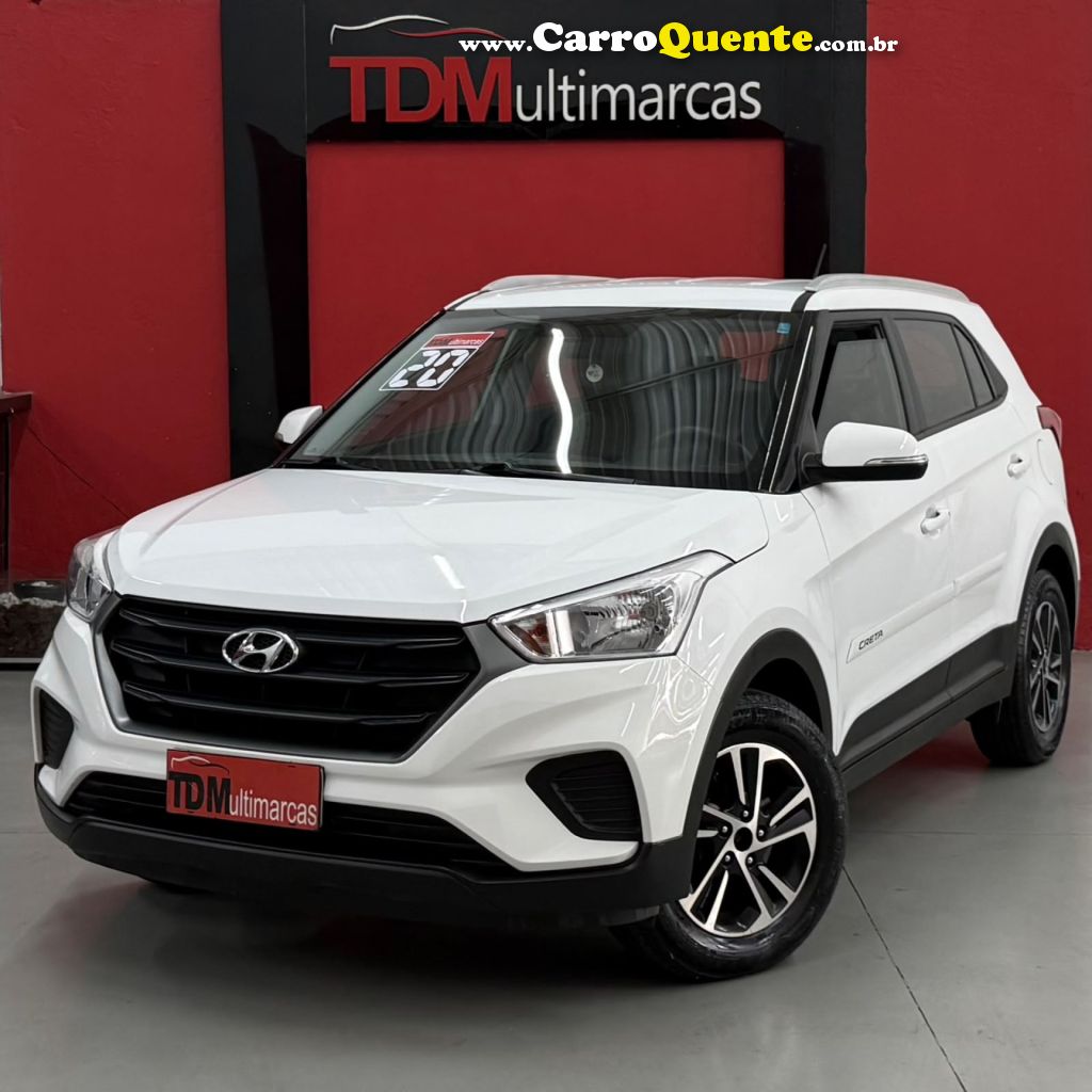 HYUNDAI   CRETA ATTITUDE 1.6 16V FLEX AUT.   BRANCO 2020 1.6 FLEX - Loja