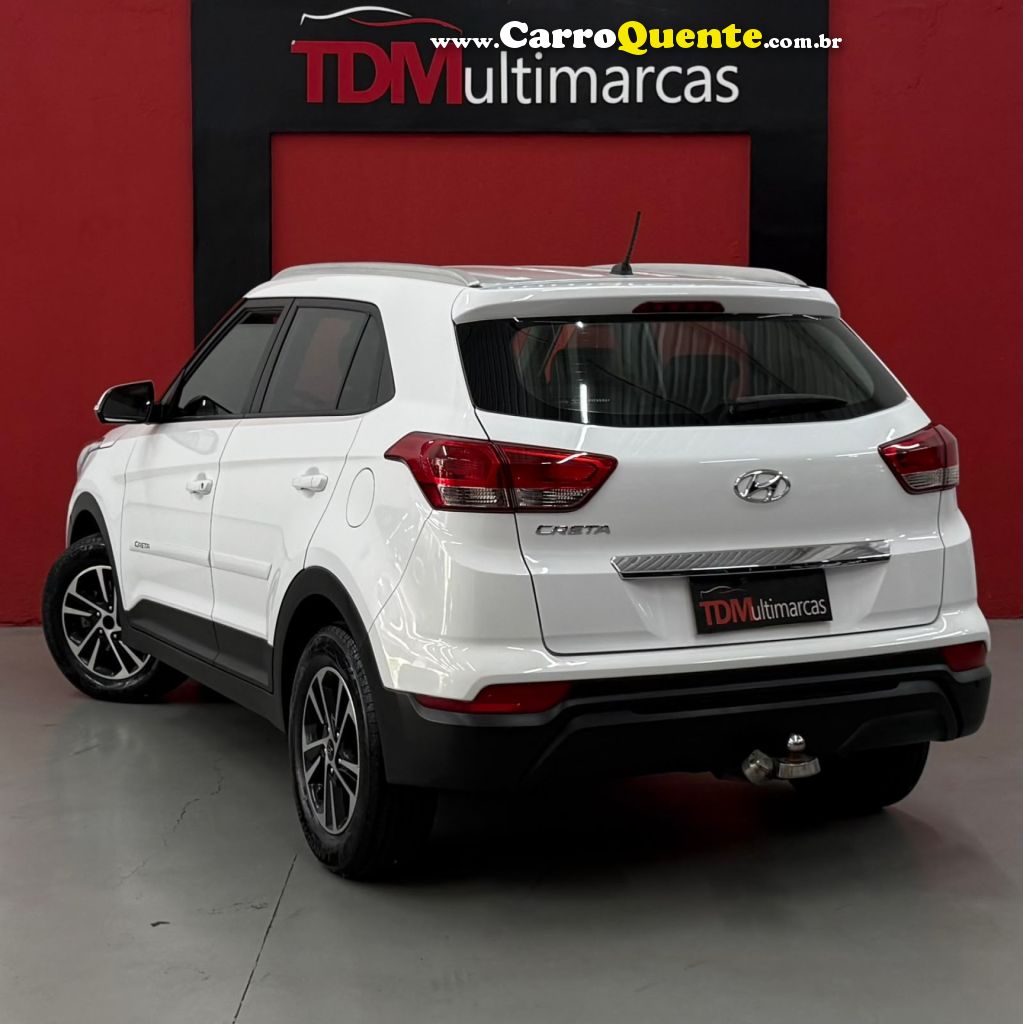 HYUNDAI   CRETA ATTITUDE 1.6 16V FLEX AUT.   BRANCO 2020 1.6 FLEX - Loja