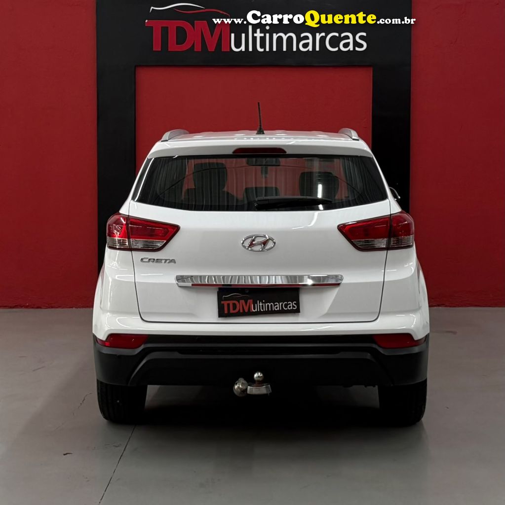 HYUNDAI   CRETA ATTITUDE 1.6 16V FLEX AUT.   BRANCO 2020 1.6 FLEX - Loja
