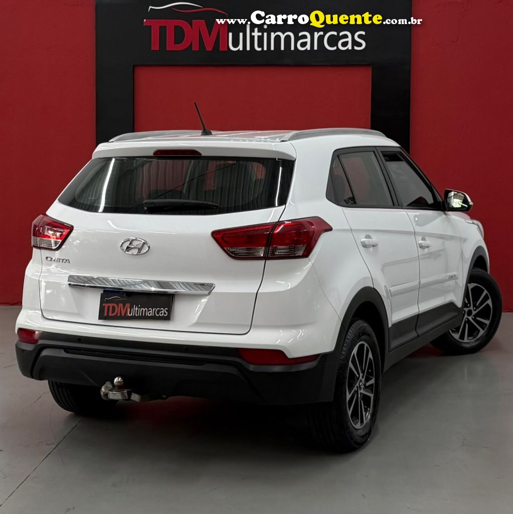 HYUNDAI   CRETA ATTITUDE 1.6 16V FLEX AUT.   BRANCO 2020 1.6 FLEX - Loja