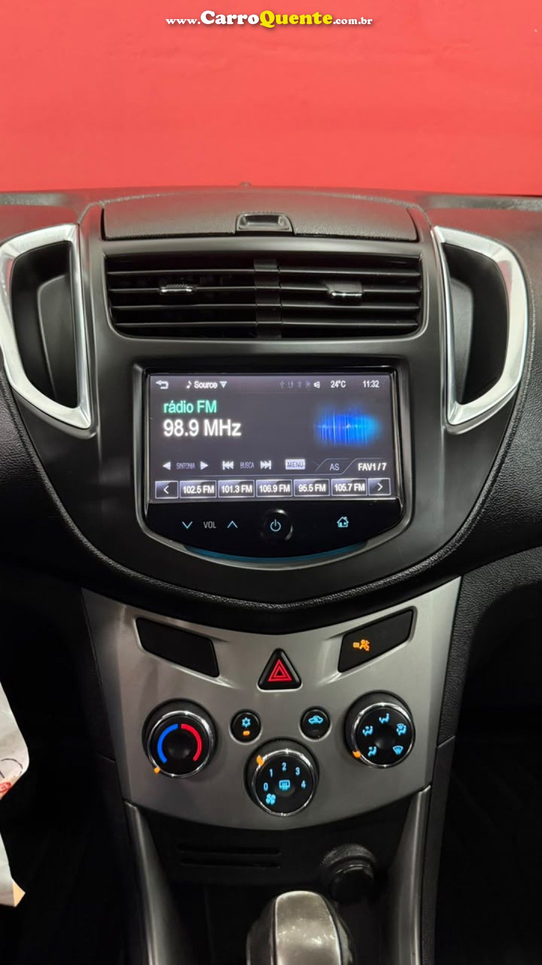 CHEVROLET   TRACKER LTZ 1.8 16V FLEX 4X2 AUT.   VERMELHO 2015 1.8 FLEX - Loja