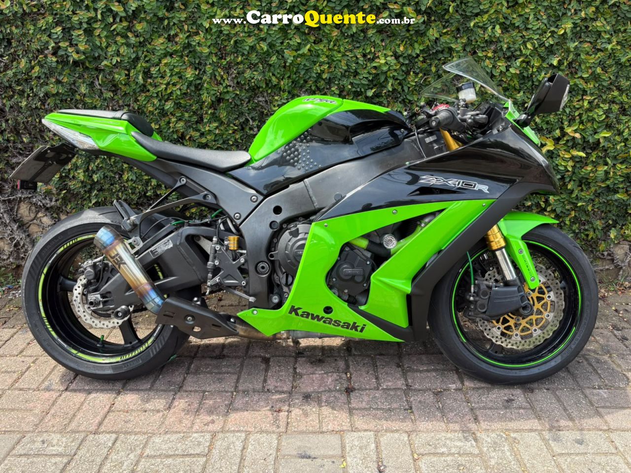 KAWASAKI   NINJA ZX-10R   VERDE 2013 1000 GASOLINA - Loja