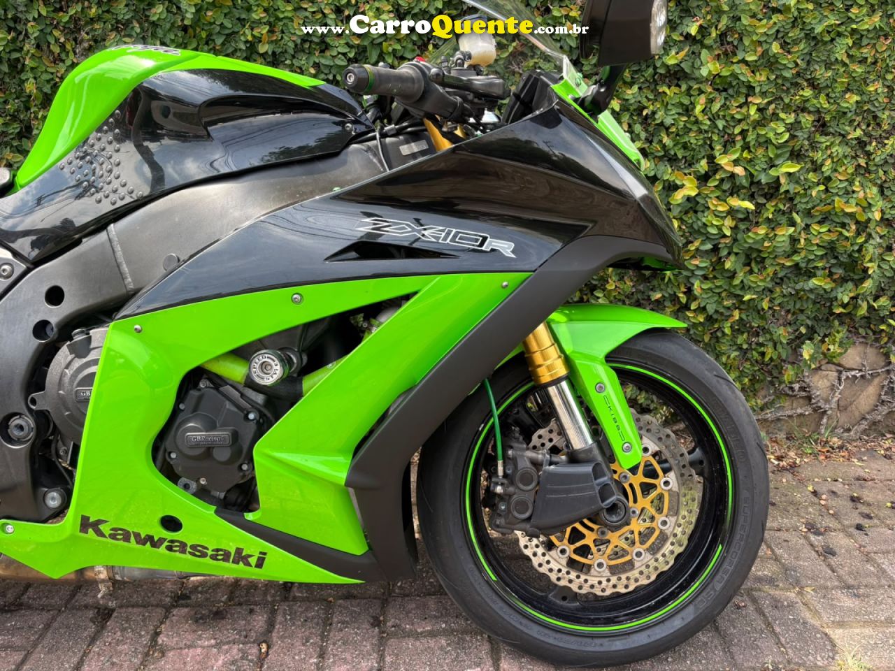 KAWASAKI   NINJA ZX-10R   VERDE 2013 1000 GASOLINA - Loja