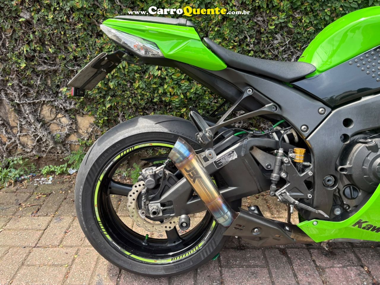 KAWASAKI   NINJA ZX-10R   VERDE 2013 1000 GASOLINA - Loja