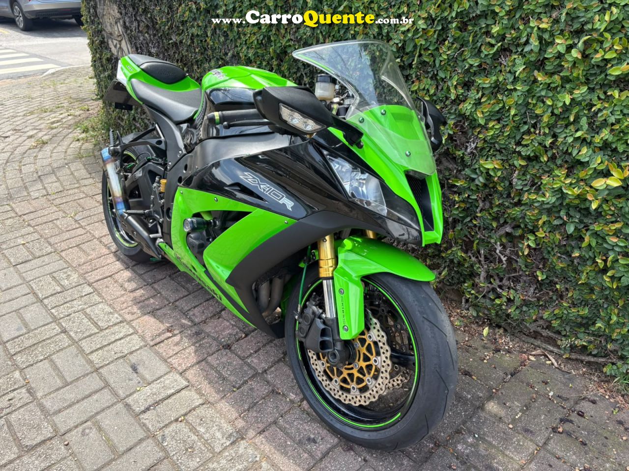 KAWASAKI   NINJA ZX-10R   VERDE 2013 1000 GASOLINA - Loja