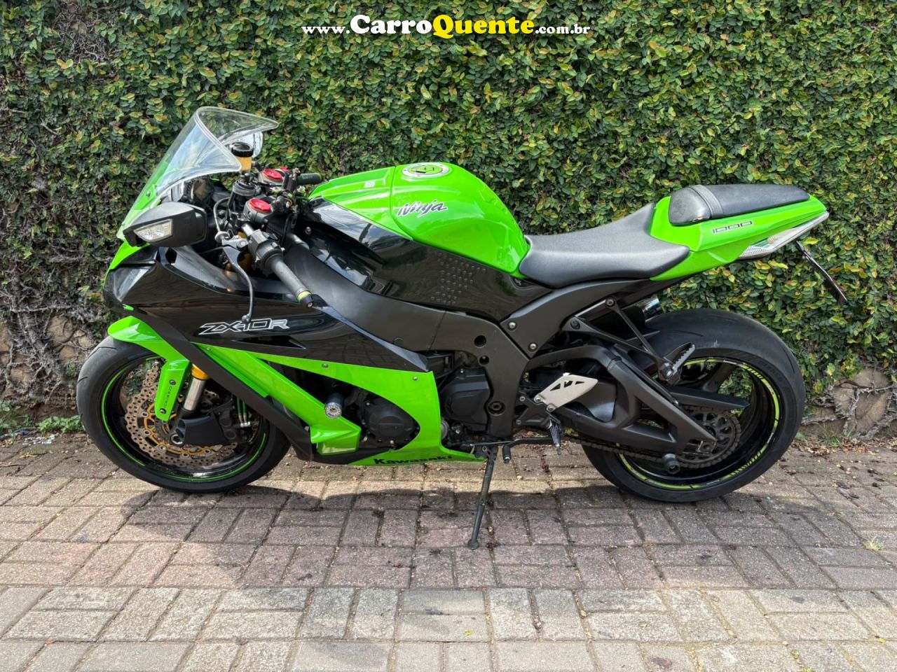 KAWASAKI   NINJA ZX-10R   VERDE 2013 1000 GASOLINA - Loja