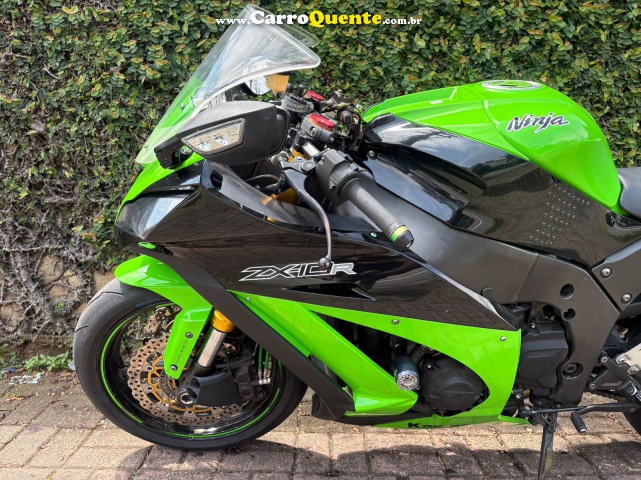 KAWASAKI   NINJA ZX-10R   VERDE 2013 1000 GASOLINA - Loja