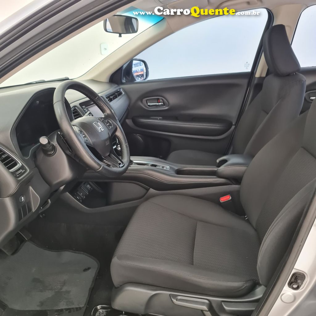 HONDA   HR-V EX 1.8 FLEXONE 16V 5P AUT.   PRATA 2018 1.8 FLEX - Loja