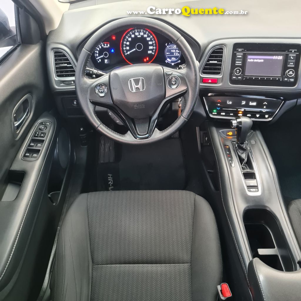 HONDA   HR-V EX 1.8 FLEXONE 16V 5P AUT.   PRATA 2018 1.8 FLEX - Loja