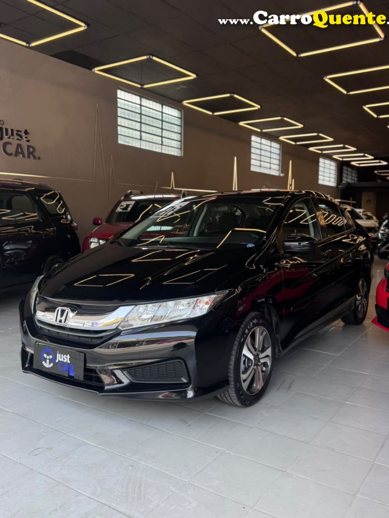 HONDA   CITY SEDAN LX 1.5 FLEX 16V 4P AUT.   PRETO 2017 1.5 FLEX - Loja