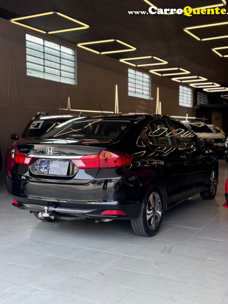 HONDA   CITY SEDAN LX 1.5 FLEX 16V 4P AUT.   PRETO 2017 1.5 FLEX - Loja