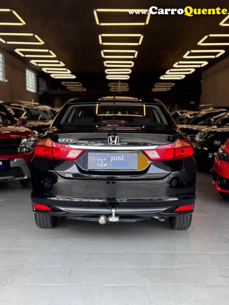 HONDA   CITY SEDAN LX 1.5 FLEX 16V 4P AUT.   PRETO 2017 1.5 FLEX - Loja