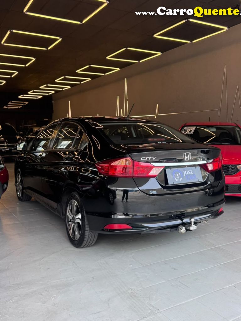 HONDA   CITY SEDAN LX 1.5 FLEX 16V 4P AUT.   PRETO 2017 1.5 FLEX - Loja
