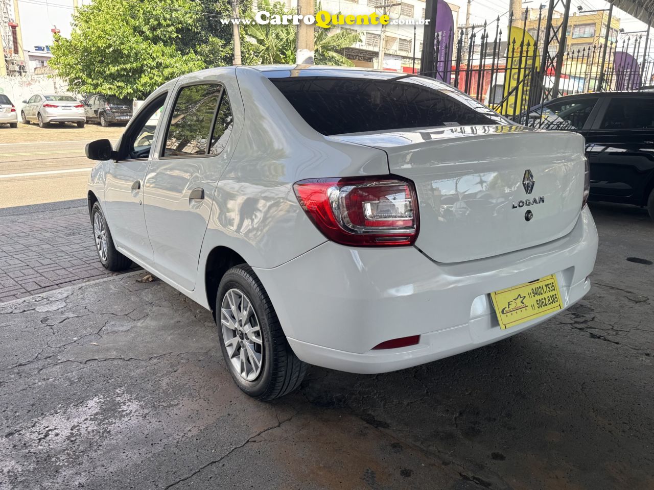 RENAULT   LOGAN LIFE FLEX 1.0 12V 4P MEC.   BRANCO 2023 1.0 FLEX - Loja
