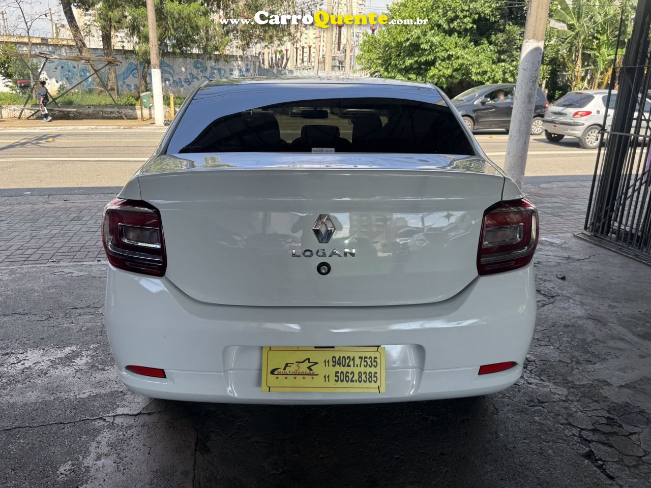 RENAULT   LOGAN LIFE FLEX 1.0 12V 4P MEC.   BRANCO 2023 1.0 FLEX - Loja