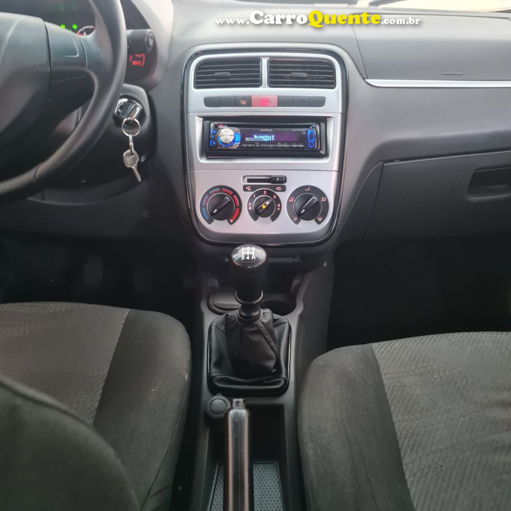 FIAT   PUNTO ATTRACTIVE 1.4 FIRE FLEX 8V 5P   BEGE 2012 1.4 FLEX - Loja