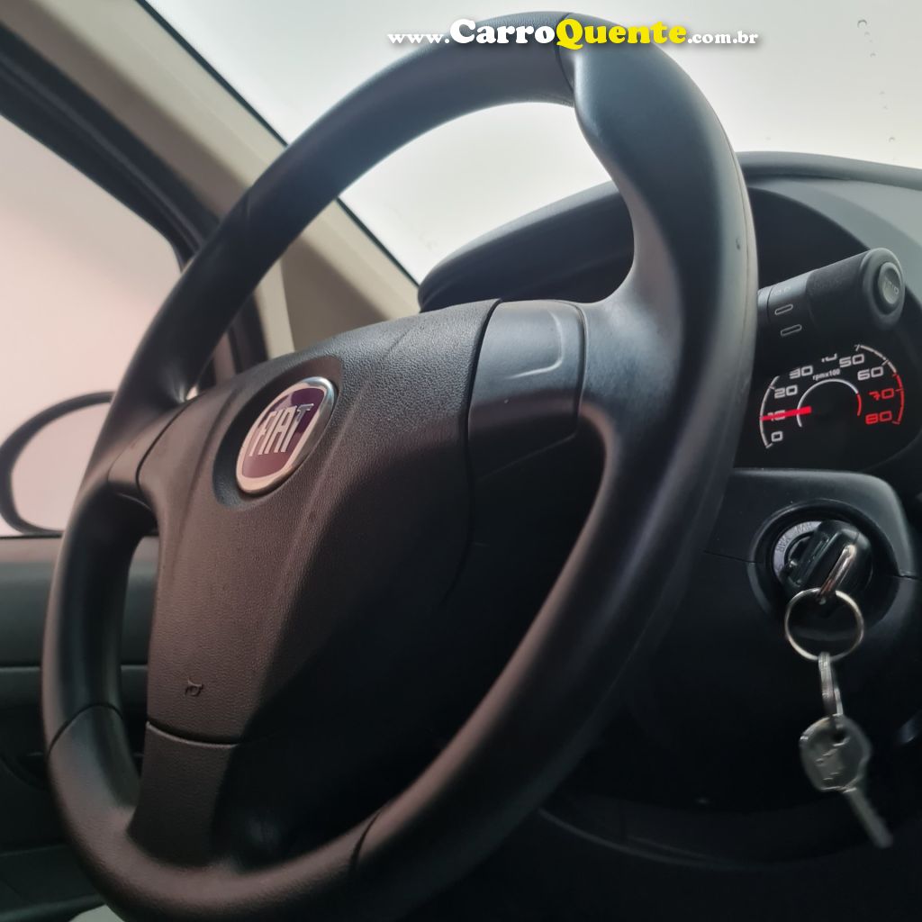 FIAT   PUNTO ATTRACTIVE 1.4 FIRE FLEX 8V 5P   BEGE 2012 1.4 FLEX - Loja
