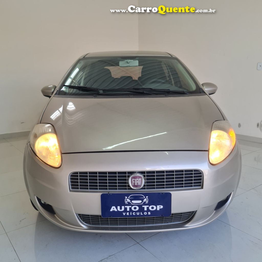 FIAT   PUNTO ATTRACTIVE 1.4 FIRE FLEX 8V 5P   BEGE 2012 1.4 FLEX - Loja