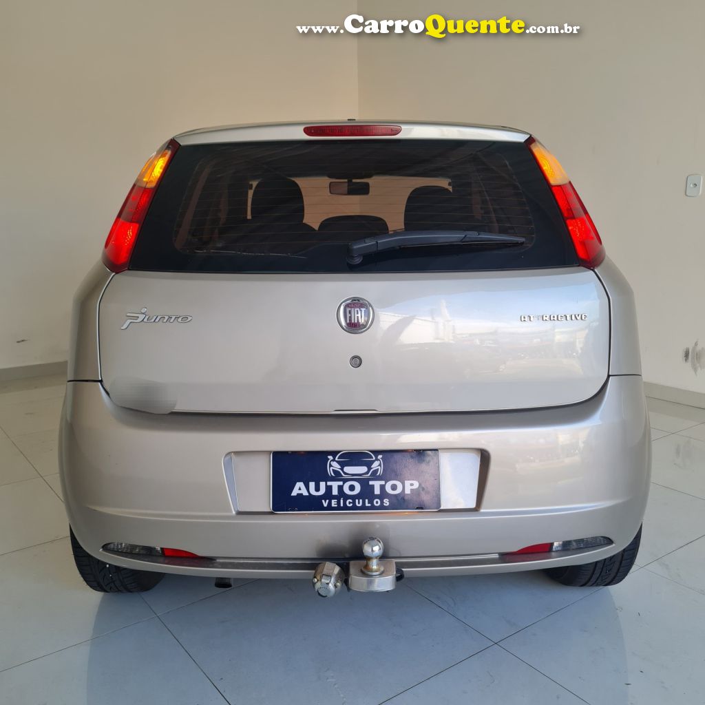 FIAT   PUNTO ATTRACTIVE 1.4 FIRE FLEX 8V 5P   BEGE 2012 1.4 FLEX - Loja