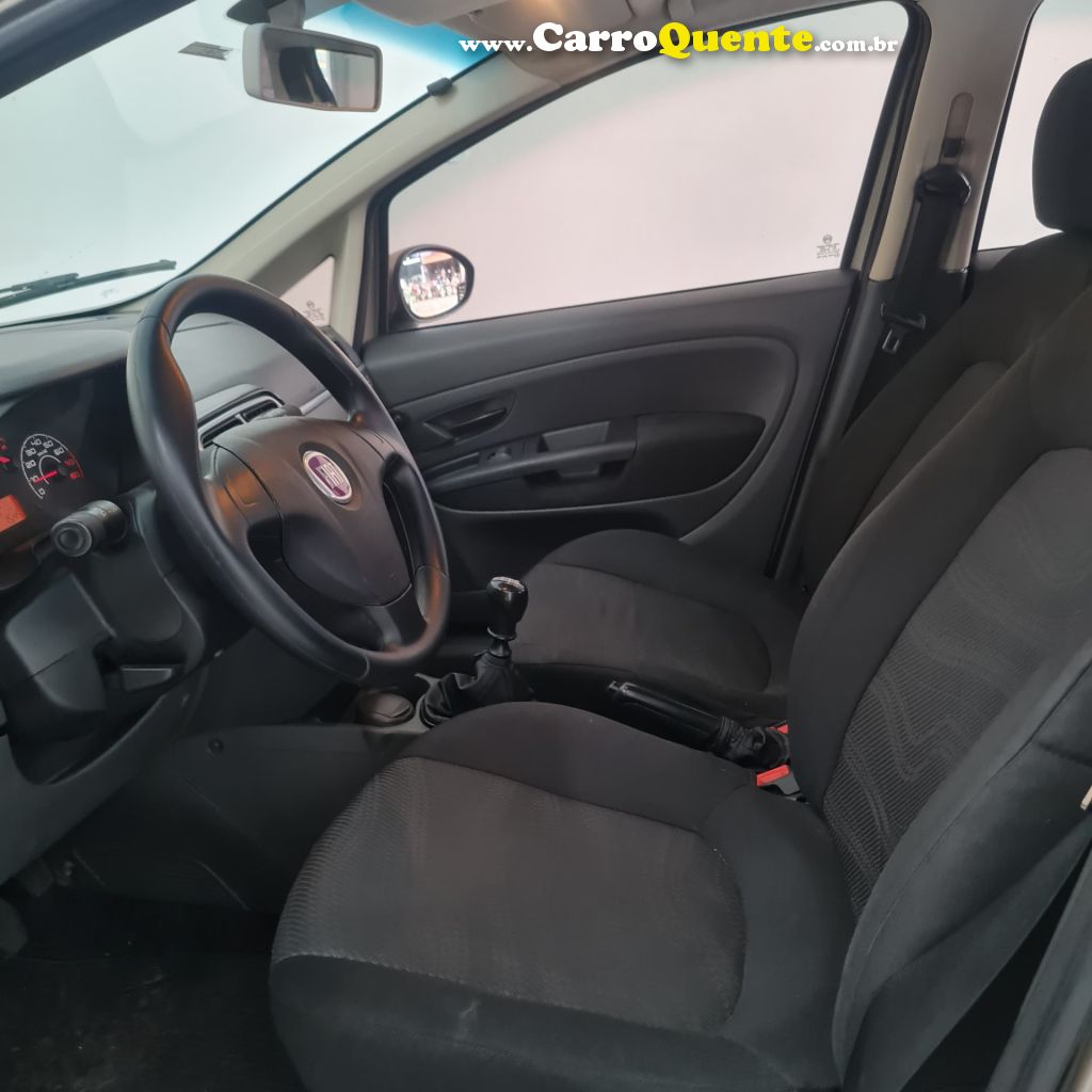 FIAT   PUNTO ATTRACTIVE 1.4 FIRE FLEX 8V 5P   BEGE 2012 1.4 FLEX - Loja