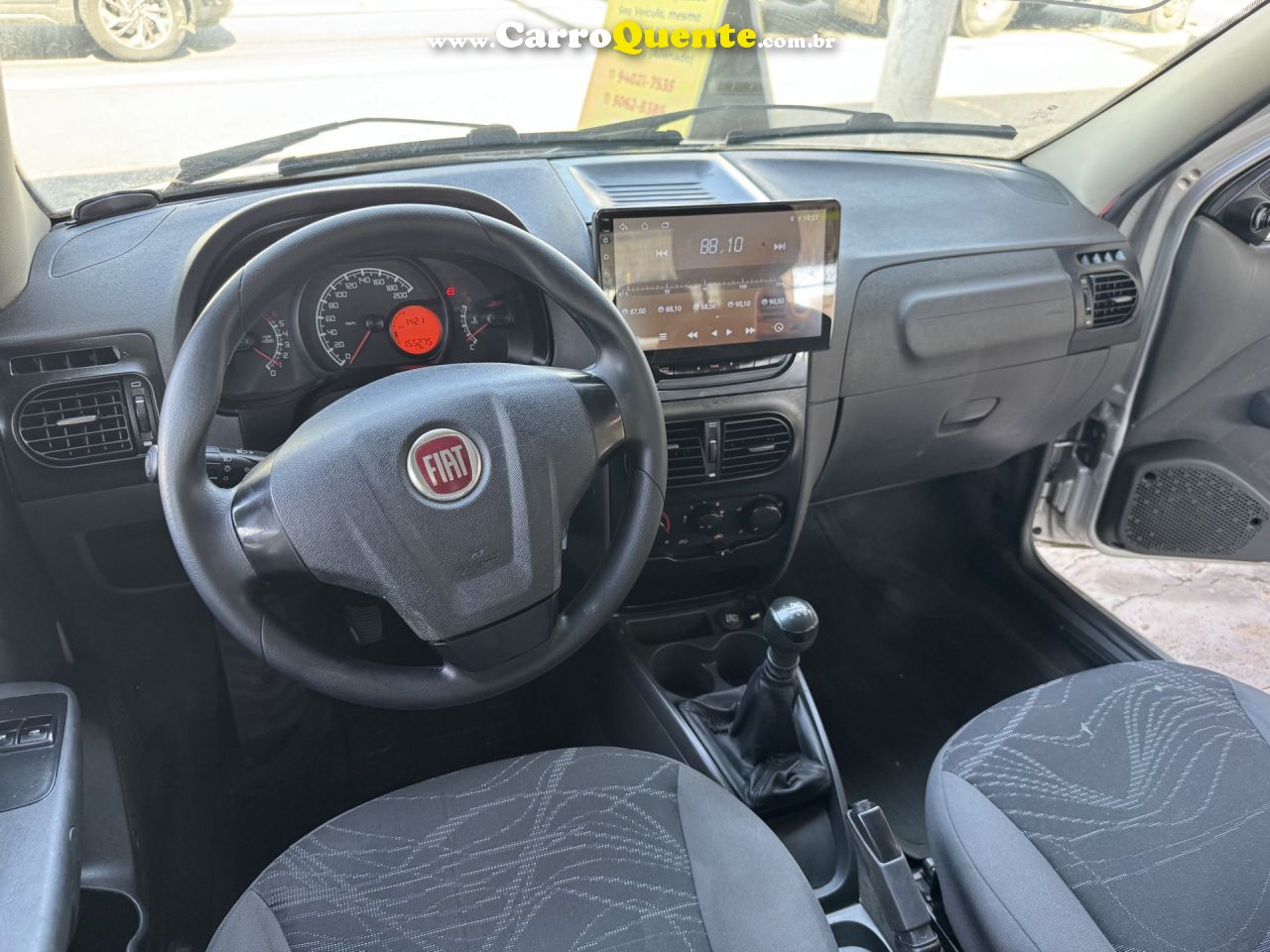 FIAT   SIENA EL 1.0 MPI FIRE FLEX 8V 4P   PRATA 2015 1.0 FLEX - Loja