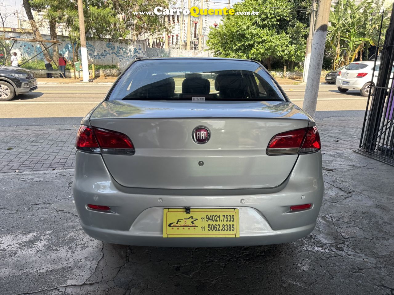 FIAT   SIENA EL 1.0 MPI FIRE FLEX 8V 4P   PRATA 2015 1.0 FLEX - Loja