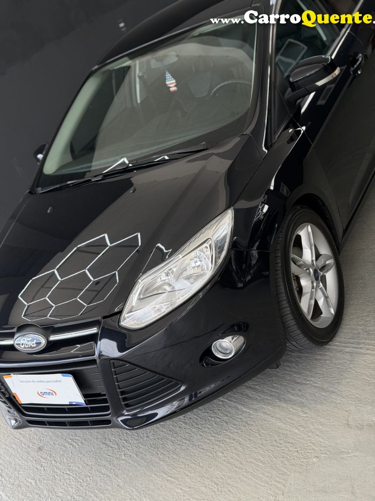 FORD   FOCUS 2.0 16VSESE PLUS FLEX 5P AUT.   PRETO 2014 2.0 FLEX - Loja