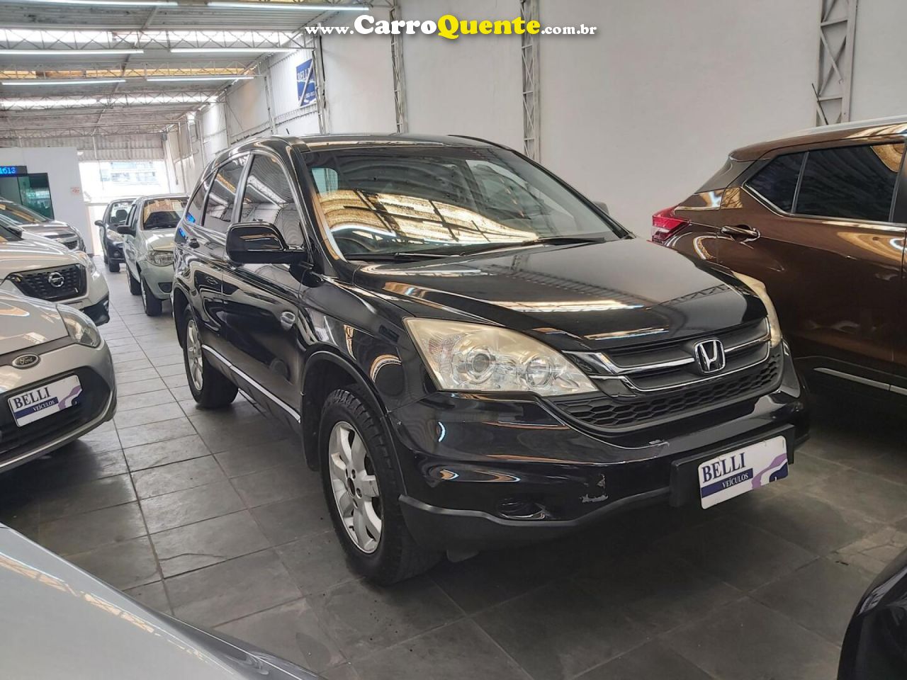 HONDA   CR-V LX 2.0 16V 2WD2.0 FLEXONE AUT.   PRETO 2011 2.0 GASOLINA - Loja