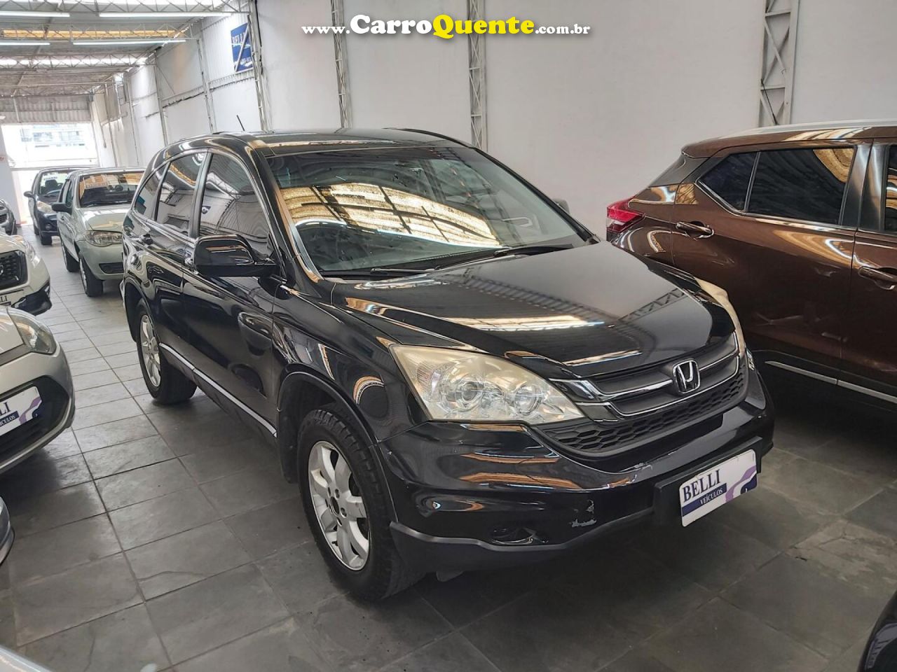 HONDA   CR-V LX 2.0 16V 2WD2.0 FLEXONE AUT.   PRETO 2011 2.0 GASOLINA - Loja