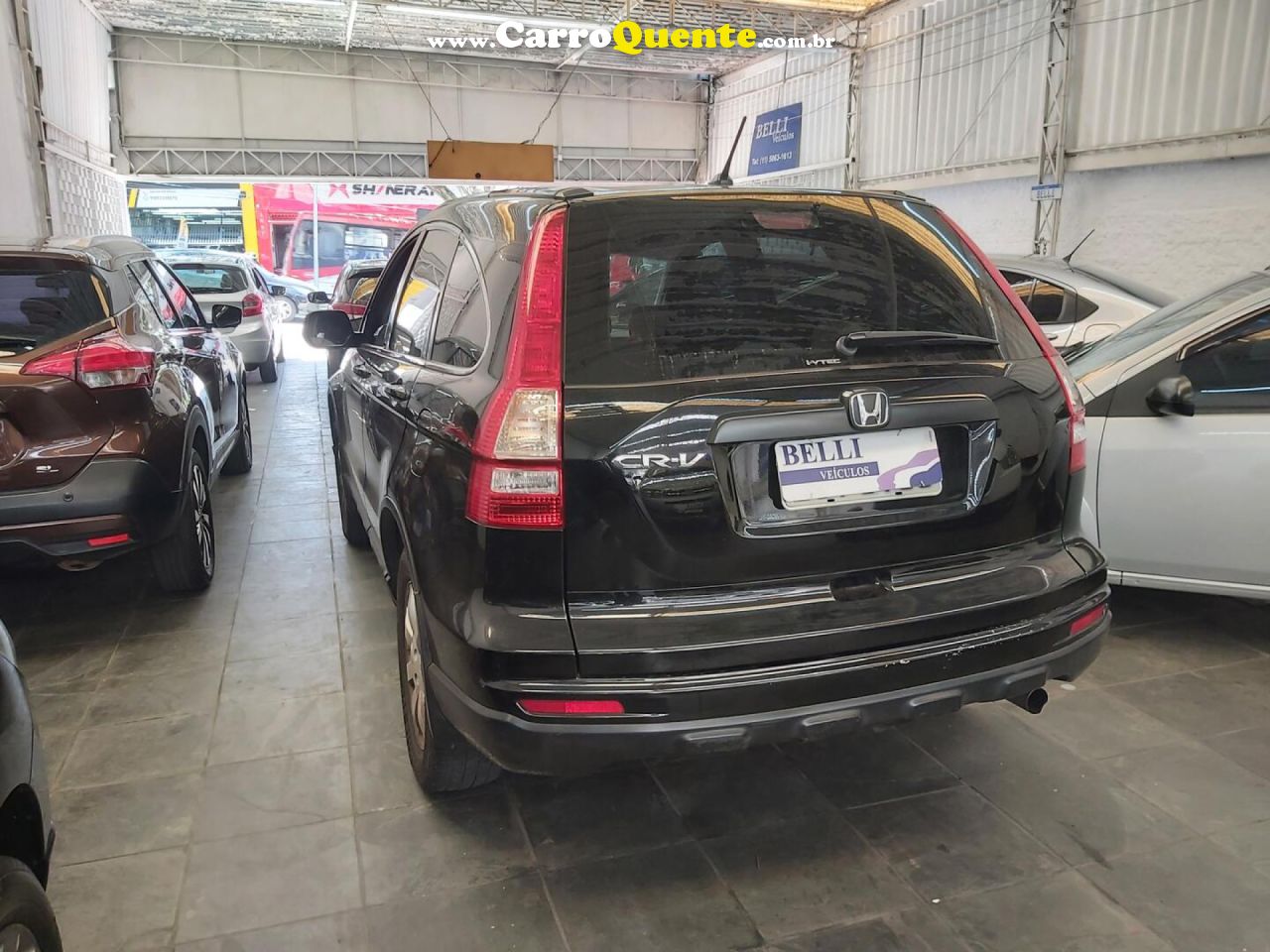 HONDA   CR-V LX 2.0 16V 2WD2.0 FLEXONE AUT.   PRETO 2011 2.0 GASOLINA - Loja