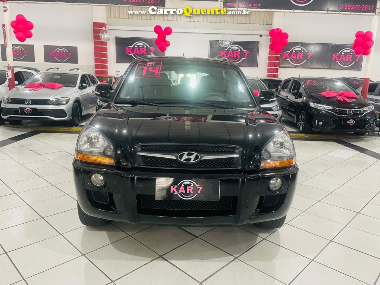 HYUNDAI   TUCSON 2.0 16V FLEX AUT.   PRETO 2014 2.0 FLEX - Loja