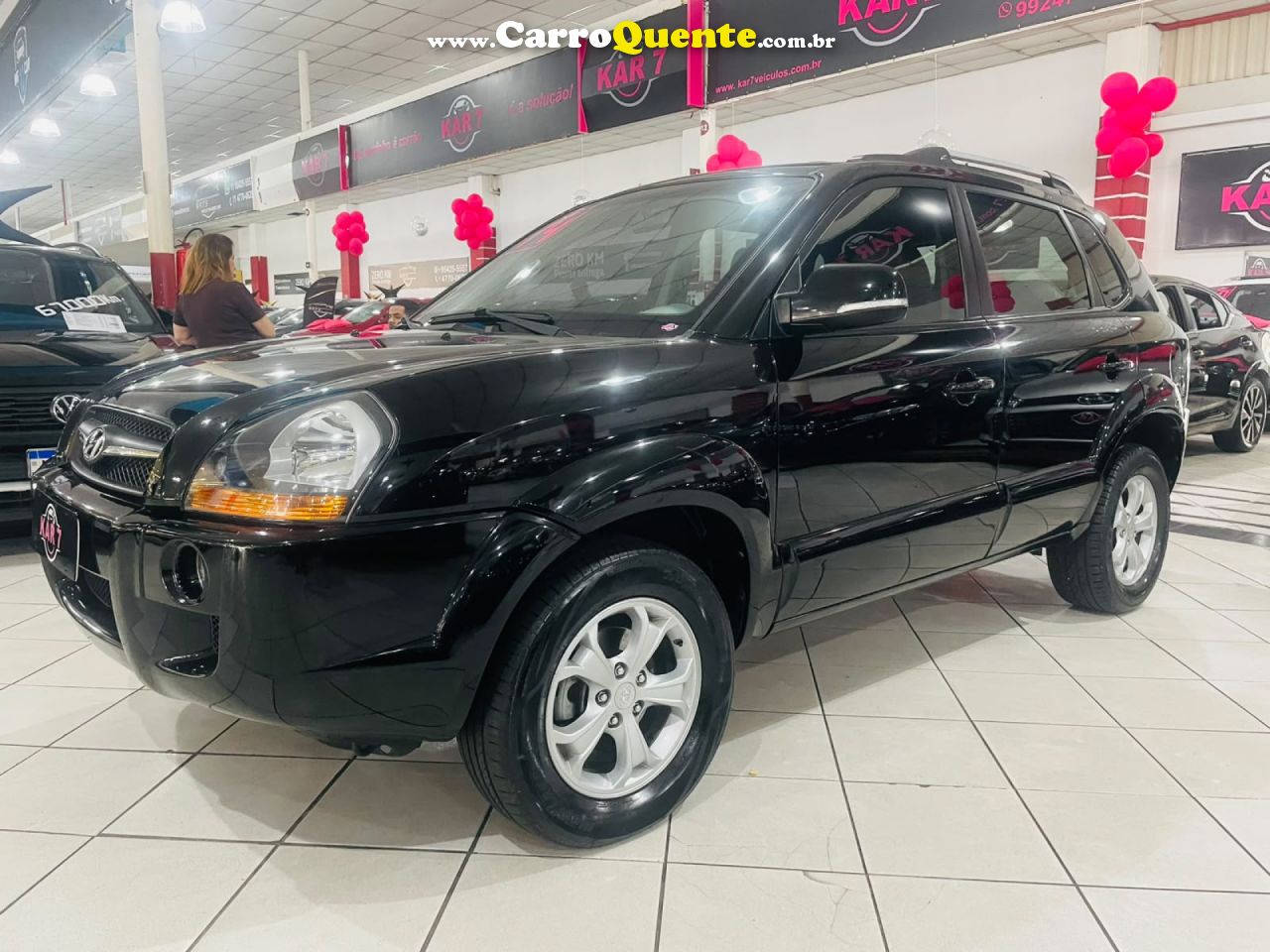 HYUNDAI   TUCSON 2.0 16V FLEX AUT.   PRETO 2014 2.0 FLEX - Loja