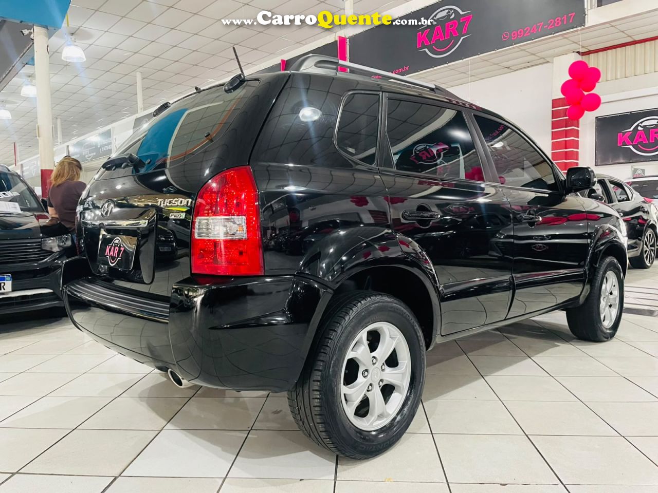 HYUNDAI   TUCSON 2.0 16V FLEX AUT.   PRETO 2014 2.0 FLEX - Loja