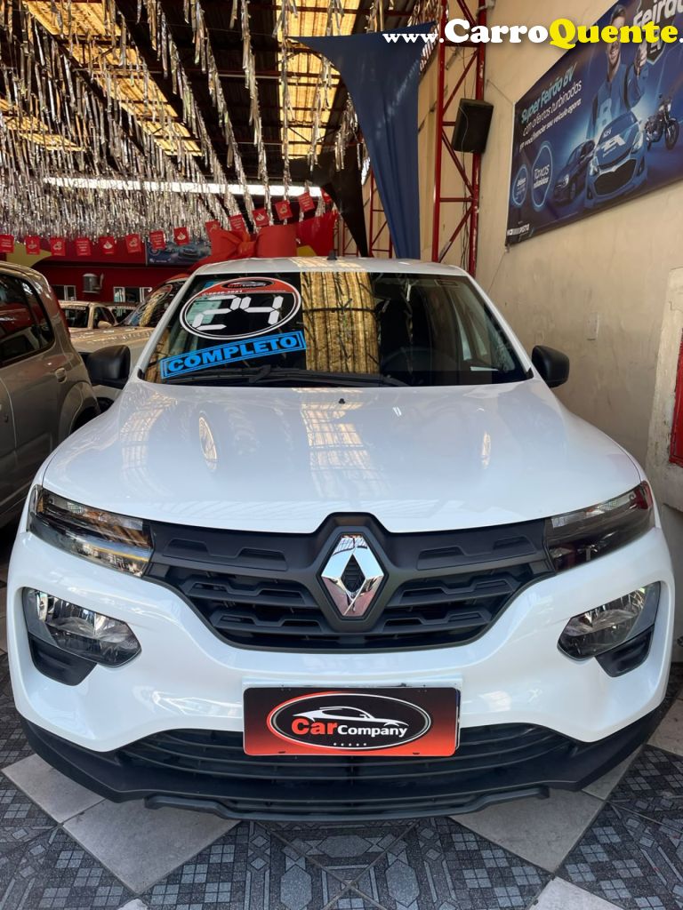 RENAULT   KWID ZEN 1.0 FLEX 12V 5P MEC.   BRANCO 2024 1.0 FLEX - Loja