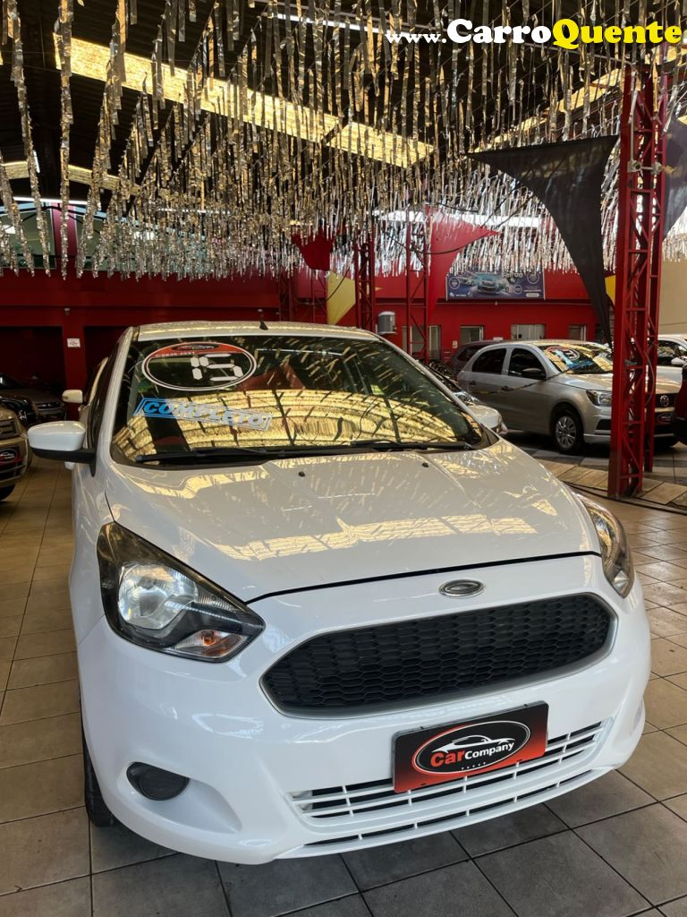 FORD   KA 1.0 SEL TIVCT FLEX 5P   BRANCO 2015 1.0 FLEX - Loja