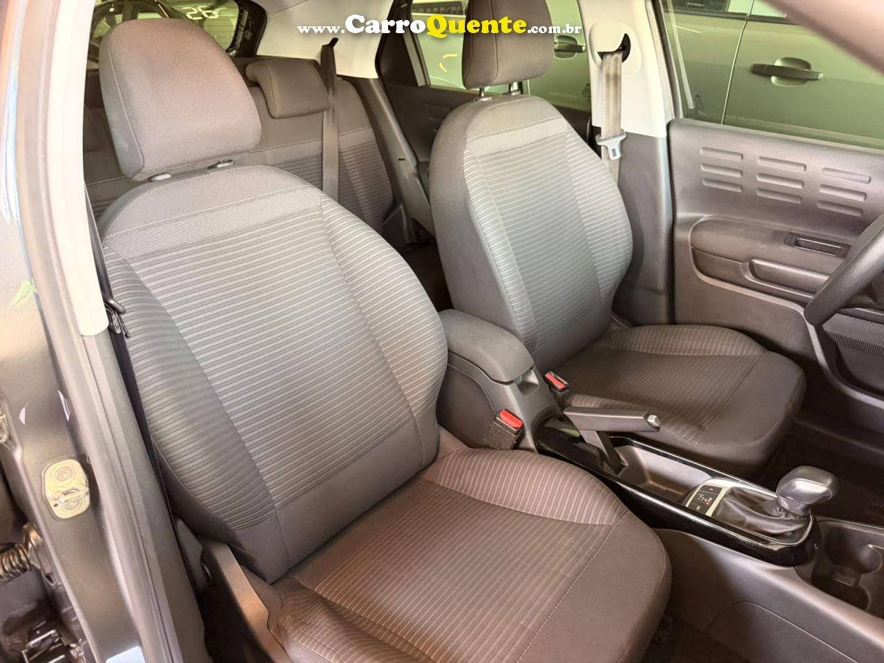 CITROËN   C4 CACTUS FEEL 1.6 16V FLEX AUT.   CINZA 2022 1.6 FLEX - Loja
