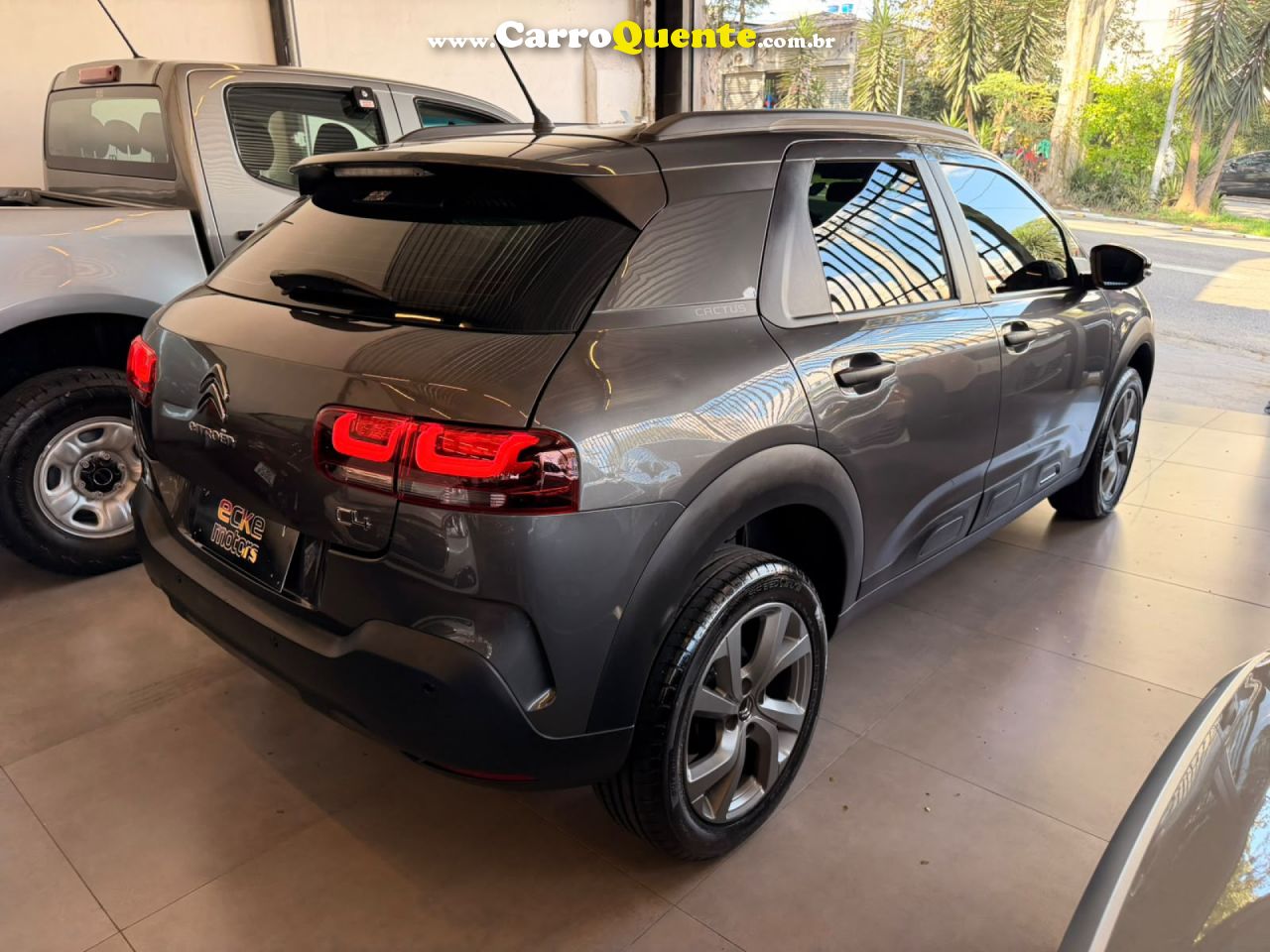 CITROËN   C4 CACTUS FEEL 1.6 16V FLEX AUT.   CINZA 2022 1.6 FLEX - Loja