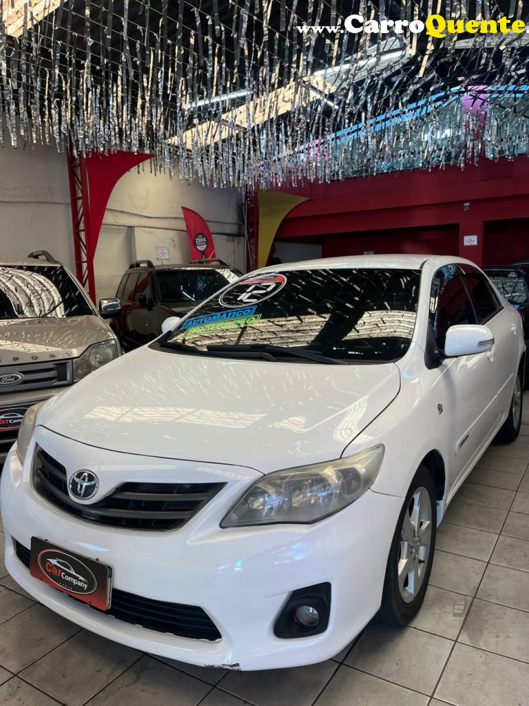 TOYOTA   COROLLA XEI 2.0 FLEX 16V AUT.   BRANCO 2012 2.0 FLEX - Loja
