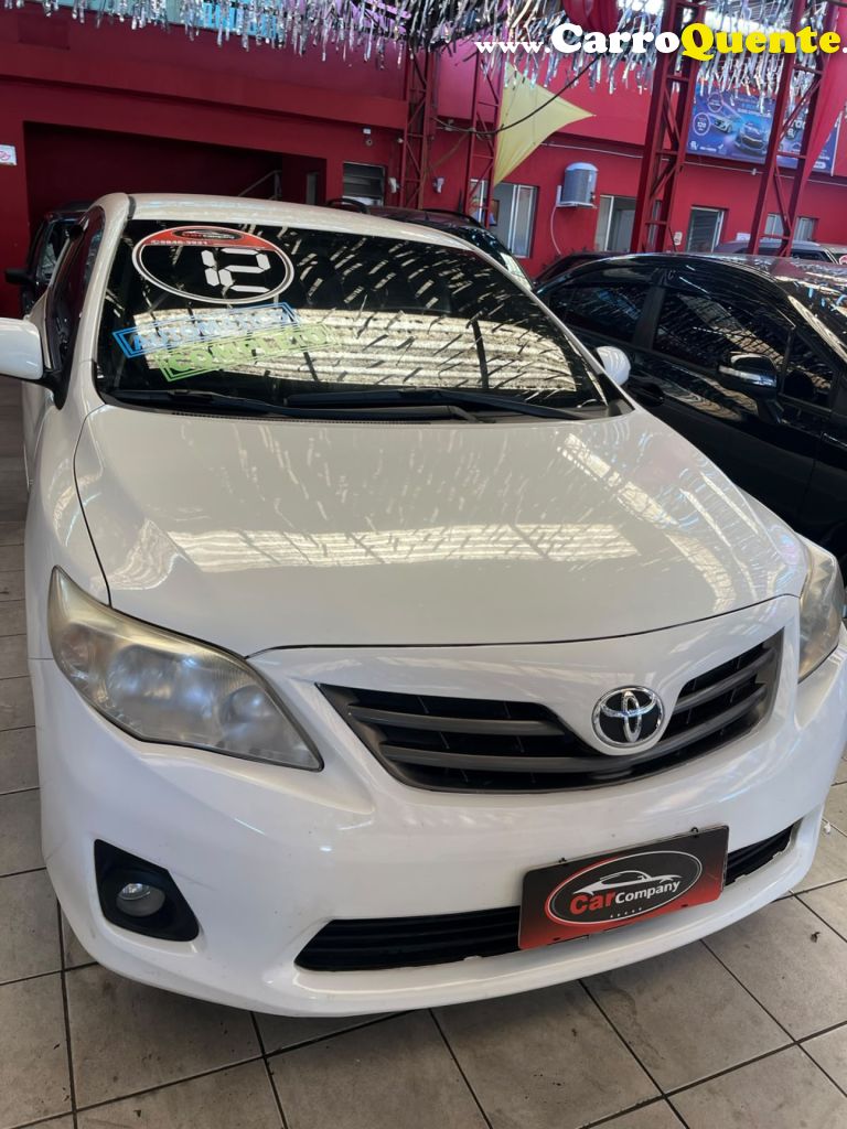 TOYOTA   COROLLA XEI 2.0 FLEX 16V AUT.   BRANCO 2012 2.0 FLEX - Loja