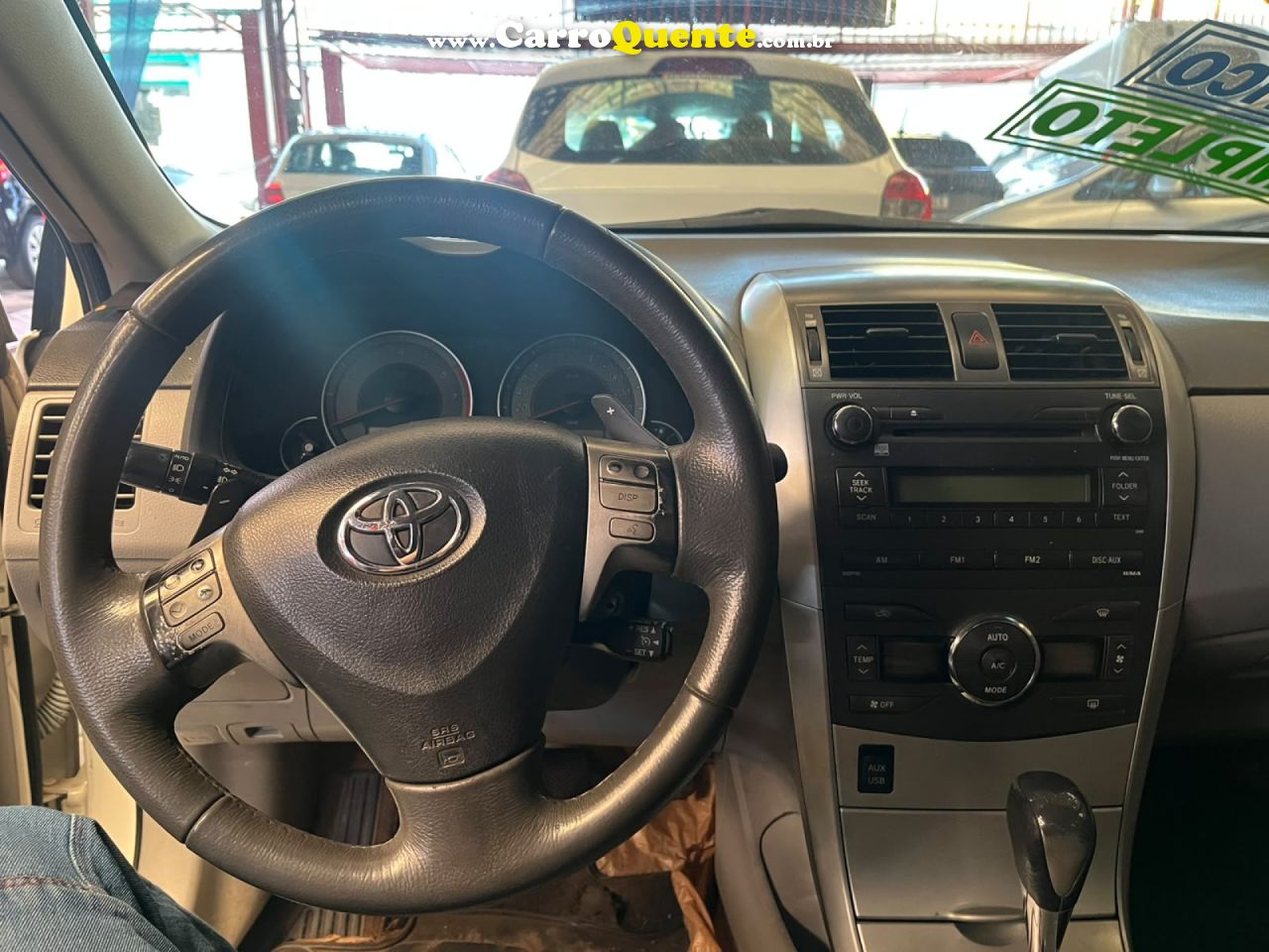 TOYOTA   COROLLA XEI 2.0 FLEX 16V AUT.   BRANCO 2012 2.0 FLEX - Loja