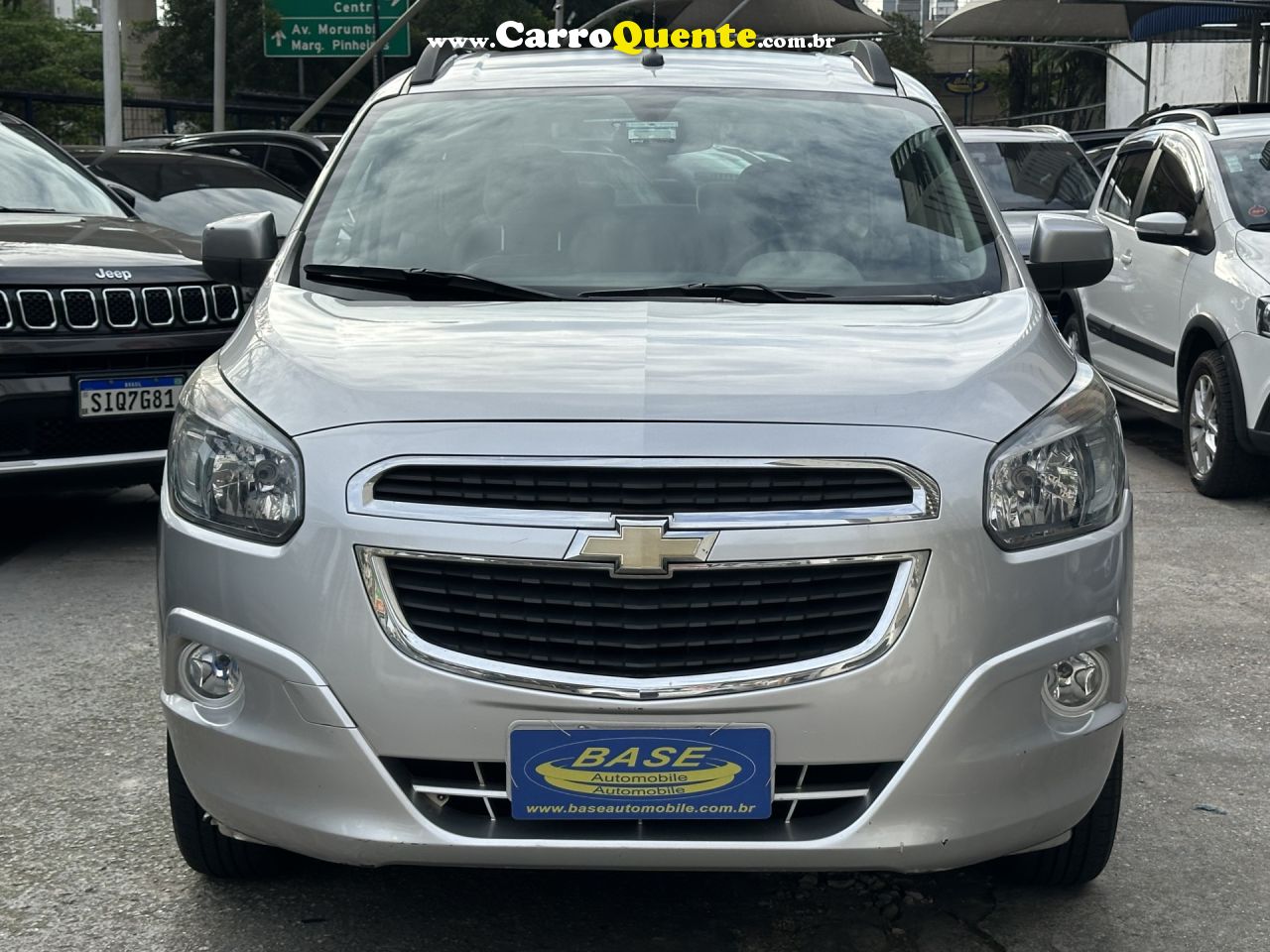 CHEVROLET   SPIN LTZ 1.8 8V ECONO.FLEX 5P AUT.   PRATA 2014 1.8 FLEX - Loja