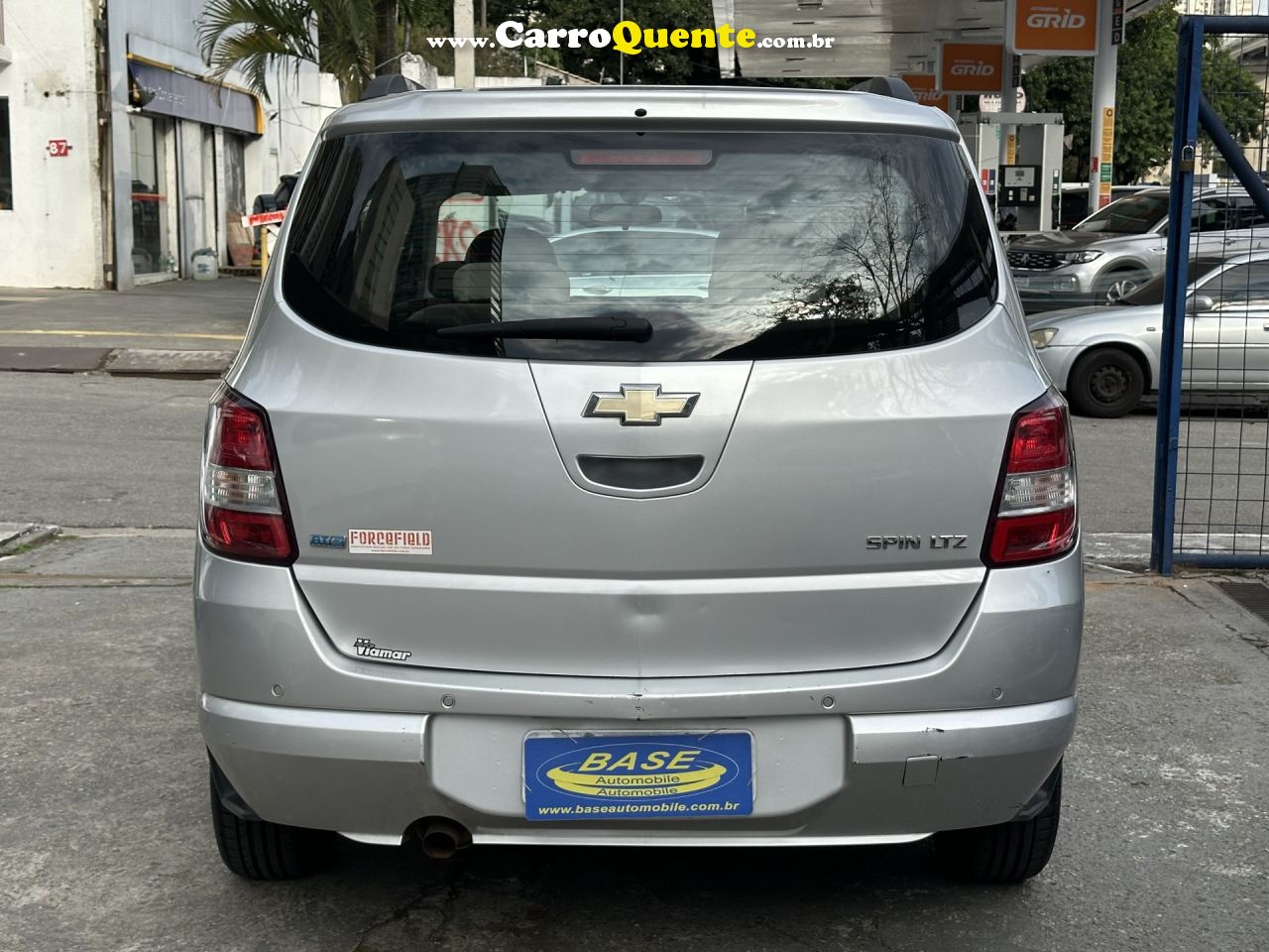 CHEVROLET   SPIN LTZ 1.8 8V ECONO.FLEX 5P AUT.   PRATA 2014 1.8 FLEX - Loja