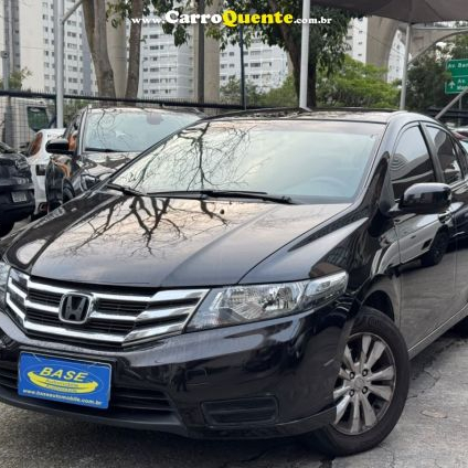 HONDA   CITY SEDAN LX 1.5 FLEX 16V 4P AUT.   VINHO 2013 1.5 16V FLEX