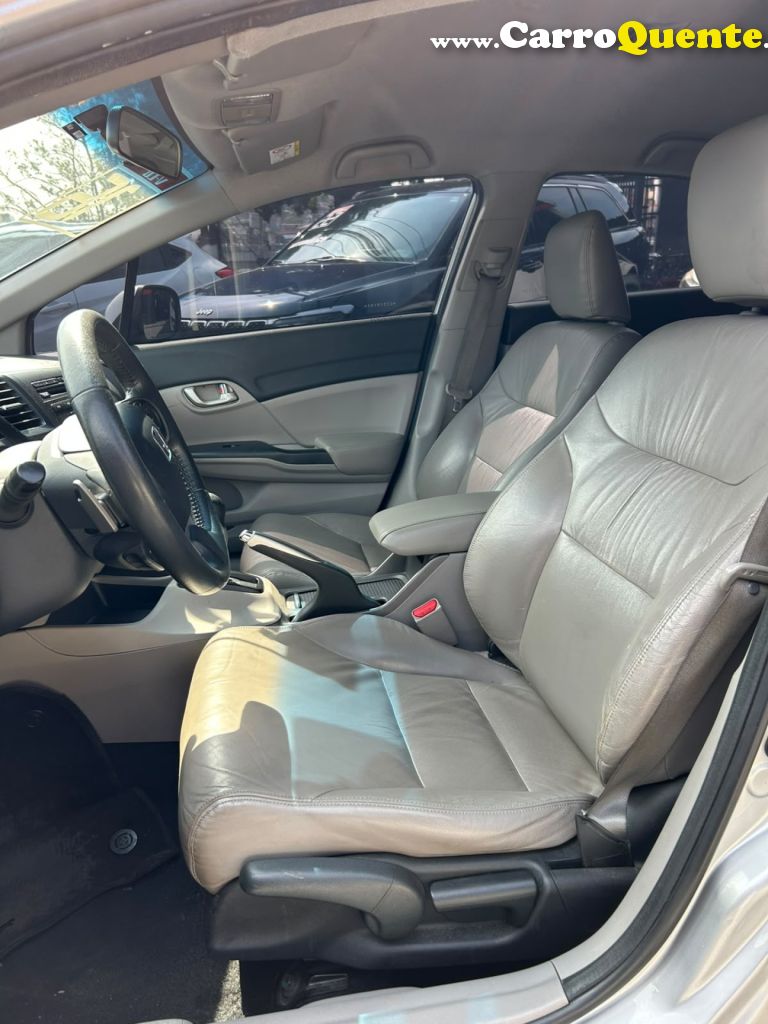 HONDA   CIVIC SEDAN LXR 2.0 FLEXONE 16V AUT. 4P   PRATA 2016 2.0 FLEX - Loja