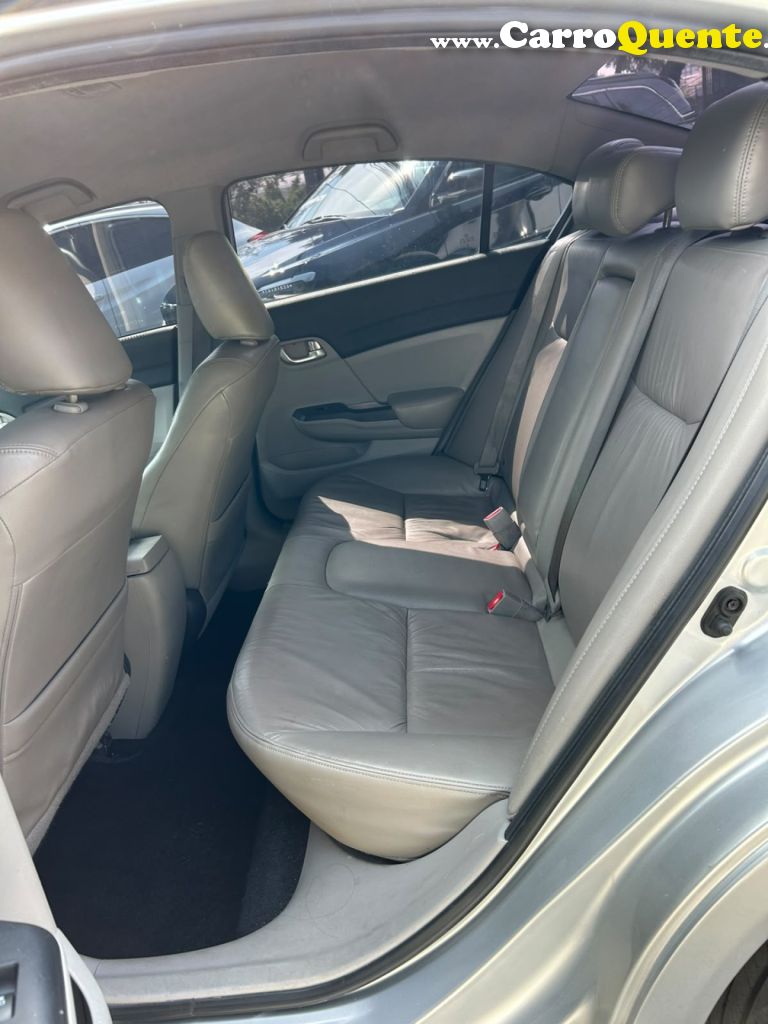 HONDA   CIVIC SEDAN LXR 2.0 FLEXONE 16V AUT. 4P   PRATA 2016 2.0 FLEX - Loja